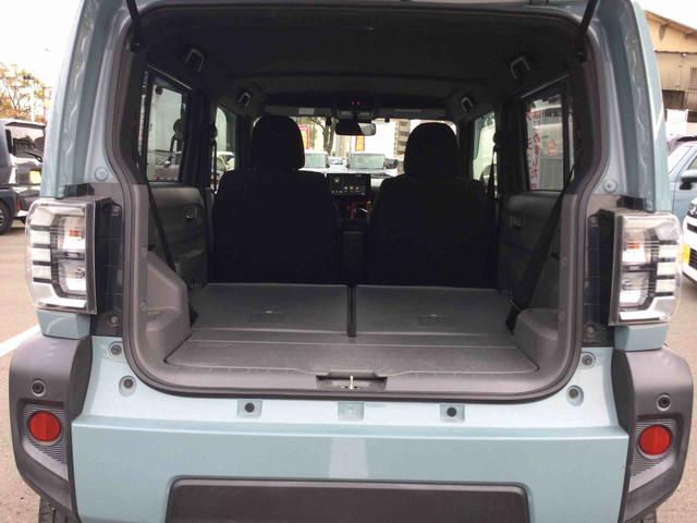 タフトＧターボターボ車　インパネシフト　プッシュスタートスイッチ　電子カードキー　電動パーキングブレーキ　ディスプレイオーディオ　車線逸脱防止　衝突軽減ブレーキ　ＡＢＳ　ガラスルーフ　アルミホイール（鹿児島県）の中古車