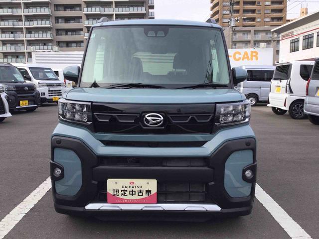 タントファンクロスインパネシフト　プッシュスタートスイッチ　電子カードキー　電動パーキングブレーキ　左右パワースライドドア　衝突被害軽減システム　レーンキープアシスト　アルミホイール　ＡＢＳ（鹿児島県）の中古車