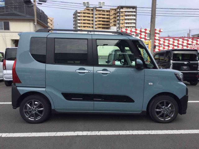 タントファンクロスインパネシフト　プッシュスタートスイッチ　電子カードキー　電動パーキングブレーキ　左右パワースライドドア　衝突被害軽減システム　レーンキープアシスト　アルミホイール　ＡＢＳ（鹿児島県）の中古車