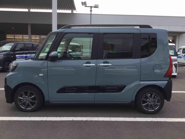 タントファンクロスインパネシフト　プッシュスタートスイッチ　電子カードキー　電動パーキングブレーキ　左右パワースライドドア　衝突被害軽減システム　レーンキープアシスト　アルミホイール　ＡＢＳ（鹿児島県）の中古車