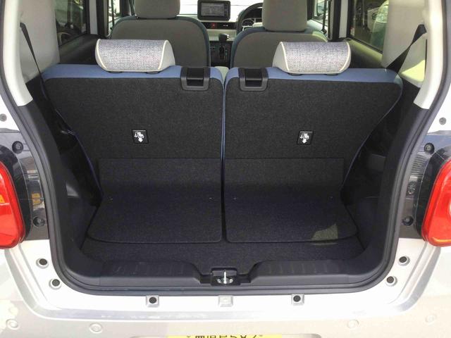 ムーヴキャンバスストライプスＧターボターボモデル　インパネシフト　プッシュスタートスイッチ　電子カードキー　電動パーキングブレーキ　レーンキープ　オートマチックハイビーム　衝突回避支援ブレーキ機能（鹿児島県）の中古車