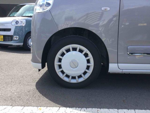 ムーヴキャンバスストライプスＧターボターボモデル　インパネシフト　プッシュスタートスイッチ　電子カードキー　電動パーキングブレーキ　レーンキープ　オートマチックハイビーム　衝突回避支援ブレーキ機能（鹿児島県）の中古車