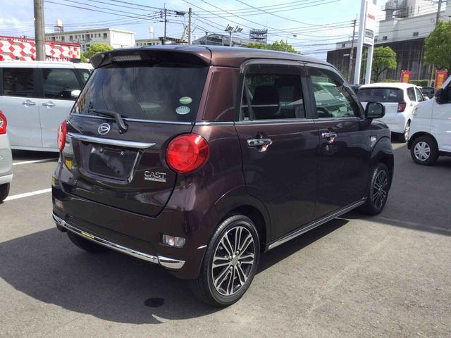 キャストスタイルＧ　ＳＡIIインパネシフト　プッシュスタートスイッチ　電子カードキー　カーナビ　ブレーキサポート　車線逸脱警告　アルミホイール　ＡＢＳ（鹿児島県）の中古車