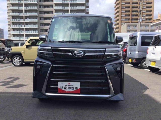 タントカスタムＸインパネシフト　プッシュスタートスイッチ　電子カードキー　電動パーキングブレーキ　カーナビ　シートヒーター　レーンキープアシスト　衝突被害軽減システム　ＡＢＳ（鹿児島県）の中古車