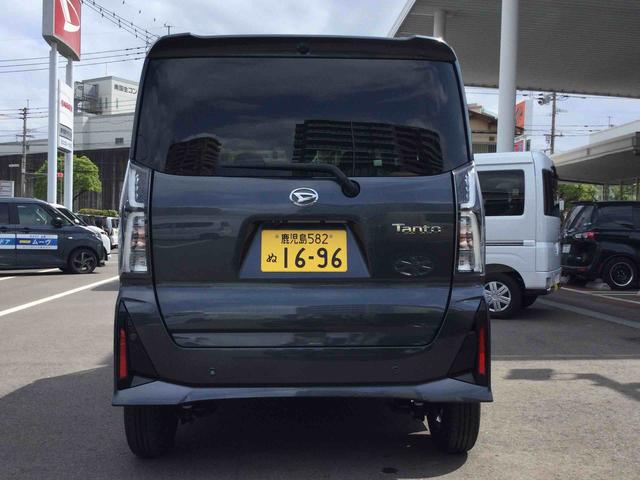 タントカスタムＸインパネシフト　プッシュスタートスイッチ　電子カードキー　電動パーキングブレーキ　カーナビ　シートヒーター　レーンキープアシスト　衝突被害軽減システム　ＡＢＳ（鹿児島県）の中古車