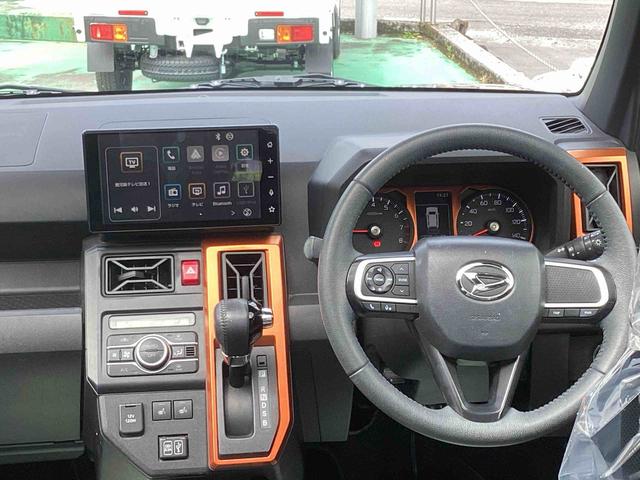タフトＧインパネシフト　プッシュスタートスイッチ　電子カードキー　シートヒーター　ディスプレイオーディオ　　オートマチックハイビーム　スタイリッシュガラスルーフ　車線逸脱防止　アルミホイール（鹿児島県）の中古車