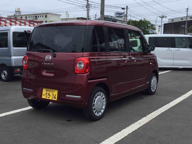 ムーヴキャンバスセオリーXインパネシフト プッシュスタートスイッチ 電子カードキー カーナビ 車線逸脱警報装置 衝突被害軽減ブレーキ ハイビームアシスト ABS(鹿児島県)の中古車