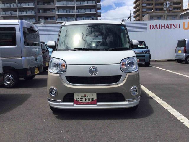ムーヴキャンバスＧメイクアップＶＳ　ＳＡIIIインパネシフト　プッシュスタートスイッチ　電子カードキー　オートエアコン　車線逸脱防止　衝突軽減ブレーキサポート　ＡＢＳ（鹿児島県）の中古車