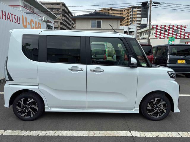タントカスタムＸ★ボディコーティング　（ガードコスメ施工）★　　　　インパネシフト　プッシュスタートスイッチ　アルミホイール　衝突回避支援　レーンキープアシスト　ＡＢＳ　オートハイビーム（鹿児島県）の中古車