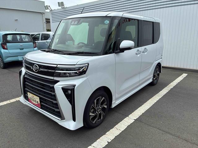 タントカスタムＸ★ボディコーティング　（ガードコスメ施工）★　　　　インパネシフト　プッシュスタートスイッチ　アルミホイール　衝突回避支援　レーンキープアシスト　ＡＢＳ　オートハイビーム（鹿児島県）の中古車
