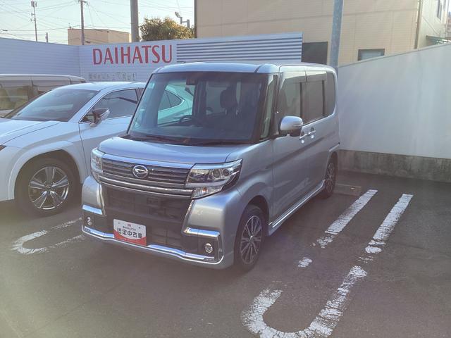 タントカスタムＸ　トップエディションＳＡIIIインパネシフト　カーナビ　キーフリー　エアバック　ＡＢＳ　アルミ　スマキー　両側スライドドア（鹿児島県）の中古車