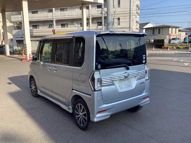 タントカスタムＸ　トップエディションＳＡIIIインパネシフト　カーナビ　キーフリー　エアバック　ＡＢＳ　アルミ　スマキー　両側スライドドア（鹿児島県）の中古車