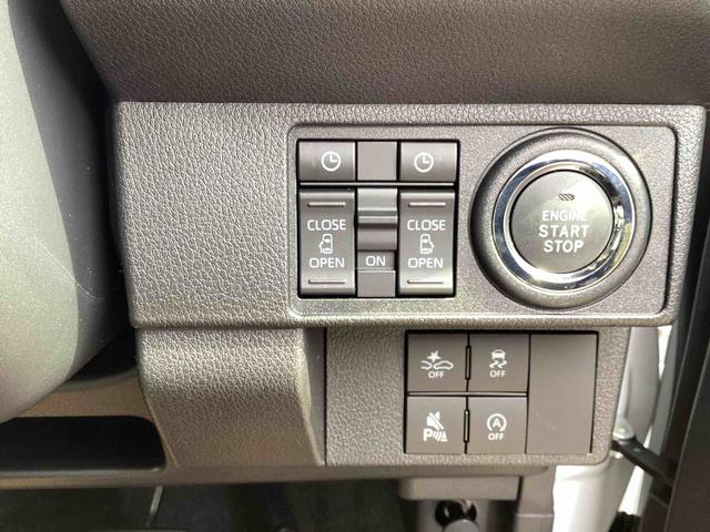 ムーヴキャンバスストライプスＧインパネシフト　プッシュスタートスイッチ　電動パーキングブレーキ　キーフリーシステム　ＡＢＳ　軽減ブレーキ　両側スライドドア　レーンキープ（鹿児島県）の中古車