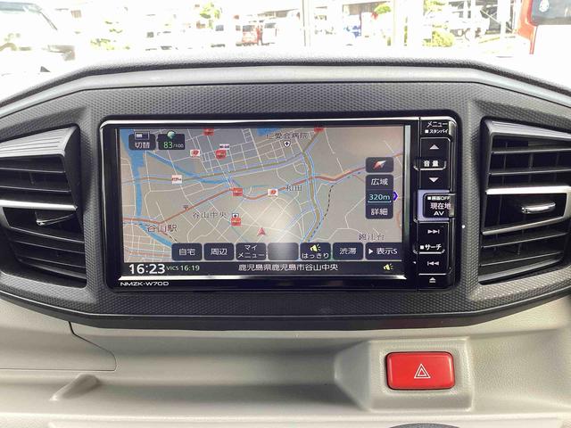 ミライースＸ　リミテッドＳＡIIIインパネシフト　カーナビ　ＡＢＳ（鹿児島県）の中古車