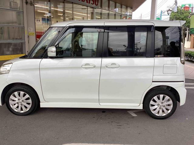 スペーシアカスタムＸＳインパネシフト　プッシュスタートスイッチ　両側スライド　ＡＢＳ　Ｓキー　アルミホイール（鹿児島県）の中古車