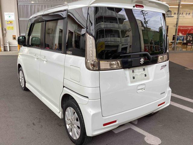 スペーシアカスタムＸＳインパネシフト　プッシュスタートスイッチ　両側スライド　ＡＢＳ　Ｓキー　アルミホイール（鹿児島県）の中古車