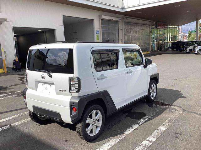 タフトＧインパネシフト　プッシュスタートスイッチ　電子カードキー　電動パーキングブレーキ　アルミホイール　車線逸脱防止　衝突回避（鹿児島県）の中古車
