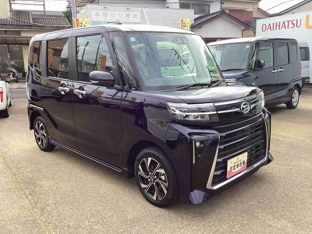 タントカスタムＸインパネシフト　電動パーキングブレーキ　シートヒーター　車線逸脱警報装置　ＡＢＳ付　アルミホイール　衝突軽減Ｂ（鹿児島県）の中古車