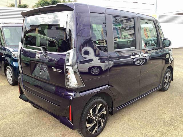 タントカスタムＸインパネシフト　電動パーキングブレーキ　シートヒーター　車線逸脱警報装置　ＡＢＳ付　アルミホイール　衝突軽減Ｂ（鹿児島県）の中古車