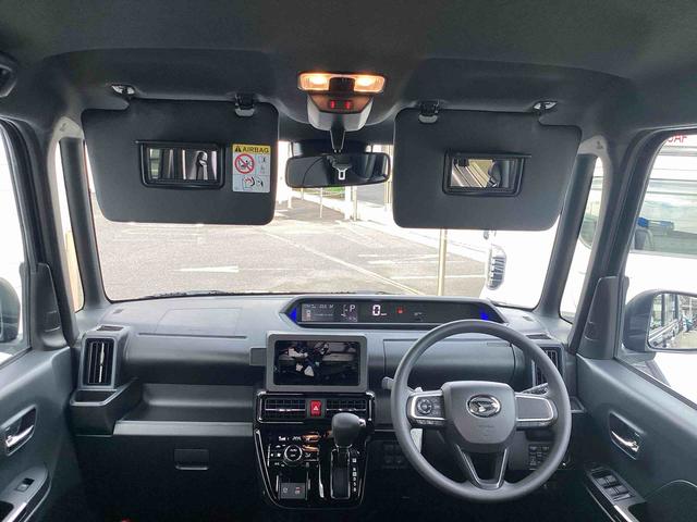 タントカスタムＸインパネシフト　電動パーキングブレーキ　シートヒーター　車線逸脱警報装置　ＡＢＳ付　アルミホイール　衝突軽減Ｂ（鹿児島県）の中古車