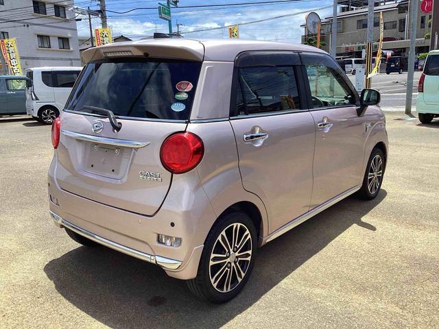 キャストスタイルＧ　ＳＡIIインパネシフト　プッシュスタートスイッチ　電子カードキー　ＣＤプレーヤー　衝突回避支援　車線逸脱警報装置　アルミホイール　ＡＢＳ　エアバッグ（鹿児島県）の中古車