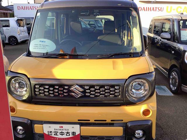 スペーシアギアハイブリッドＸＺ　ターボターボ付　インパネシフト　プッシュスタートスイッチ　電子カードキー　両側電動スライドドア　シートヒーター　ドラレコ　ＥＴＣ車載器　ＡＢＳ（鹿児島県）の中古車