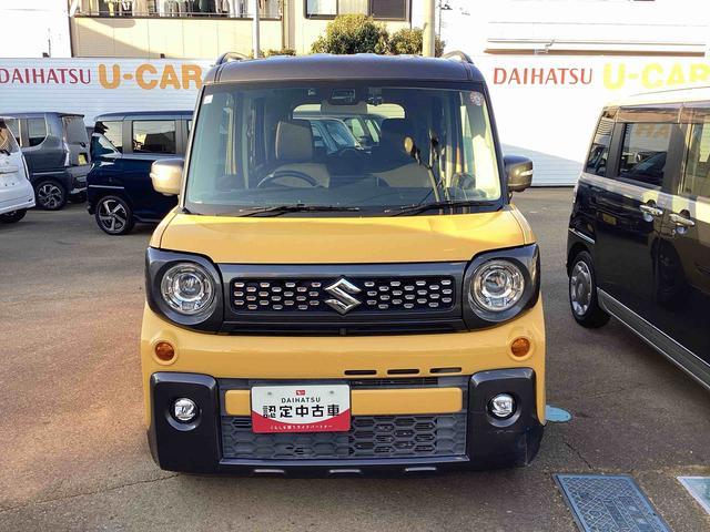 スペーシアギアハイブリッドＸＺ　ターボターボ付　インパネシフト　プッシュスタートスイッチ　電子カードキー　両側電動スライドドア　シートヒーター　ドラレコ　ＥＴＣ車載器　ＡＢＳ（鹿児島県）の中古車