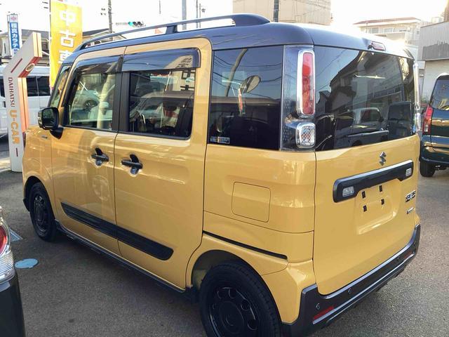 スペーシアギアハイブリッドＸＺ　ターボターボ付　インパネシフト　プッシュスタートスイッチ　電子カードキー　両側電動スライドドア　シートヒーター　ドラレコ　ＥＴＣ車載器　ＡＢＳ（鹿児島県）の中古車