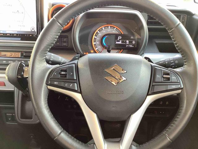 スペーシアギアハイブリッドＸＺ　ターボターボ付　インパネシフト　プッシュスタートスイッチ　電子カードキー　両側電動スライドドア　シートヒーター　ドラレコ　ＥＴＣ車載器　ＡＢＳ（鹿児島県）の中古車