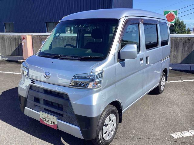 ハイゼットカーゴクルーズターボSAIIIターボ車 インパネシフト カーナビ 両側スライドドア ETC車載器 電動格納ミラー アイドリングストップ 社外アルミホイール(鹿児島県)の中古車