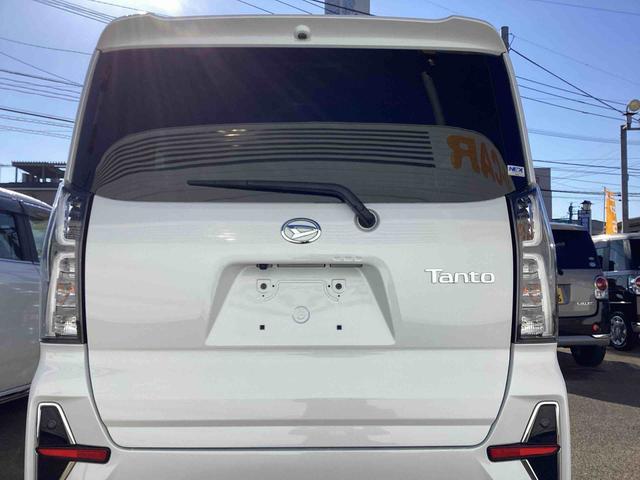 タントカスタムＲＳスタイルセレクションターボ　インパネシフト　プッシュスタートスイッチ　電子カードキー　アルミホイール　ＥＴＣ車載器　衝突軽減ブレーキサポート　ＡＢＳ　両側自動ドア　オートハイビーム（鹿児島県）の中古車