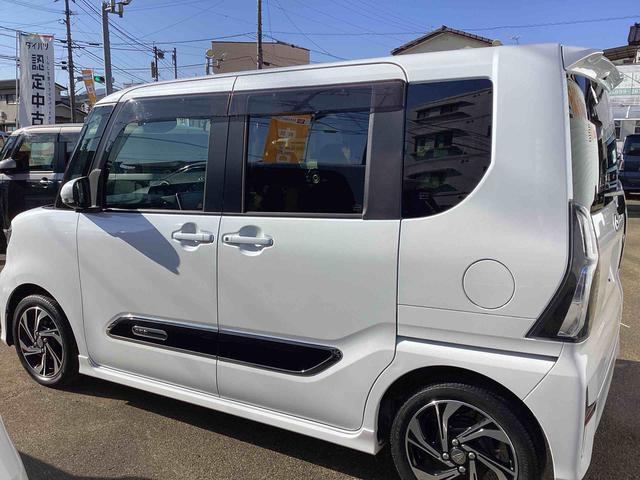 タントカスタムＲＳスタイルセレクションターボ　インパネシフト　プッシュスタートスイッチ　電子カードキー　アルミホイール　ＥＴＣ車載器　衝突軽減ブレーキサポート　ＡＢＳ　両側自動ドア　オートハイビーム（鹿児島県）の中古車