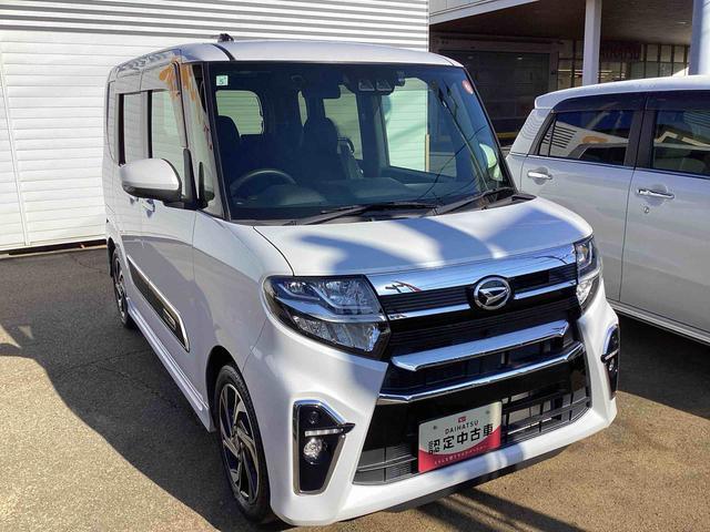 タントカスタムＲＳスタイルセレクションターボ　インパネシフト　プッシュスタートスイッチ　電子カードキー　アルミホイール　ＥＴＣ車載器　衝突軽減ブレーキサポート　ＡＢＳ　両側自動ドア　オートハイビーム（鹿児島県）の中古車