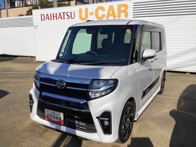 タントカスタムＲＳスタイルセレクションターボ　インパネシフト　プッシュスタートスイッチ　電子カードキー　アルミホイール　ＥＴＣ車載器　衝突軽減ブレーキサポート　ＡＢＳ　両側自動ドア　オートハイビーム（鹿児島県）の中古車