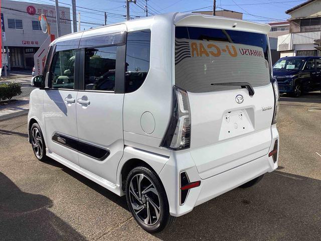 タントカスタムＲＳスタイルセレクションターボ　インパネシフト　プッシュスタートスイッチ　電子カードキー　アルミホイール　ＥＴＣ車載器　衝突軽減ブレーキサポート　ＡＢＳ　両側自動ドア　オートハイビーム（鹿児島県）の中古車