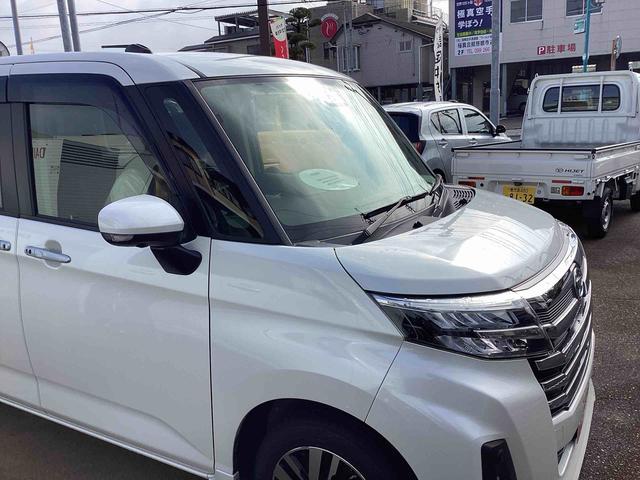 トールカスタムＧインパネシフト　プッシュスタートスイッチ　電子カードキー　カーナビ　バックモニター　ドラレコ　両側パワースライドドア　緊急ブレーキ　アルミホイール　ハイビームアシスト　ＡＢＳ（鹿児島県）の中古車
