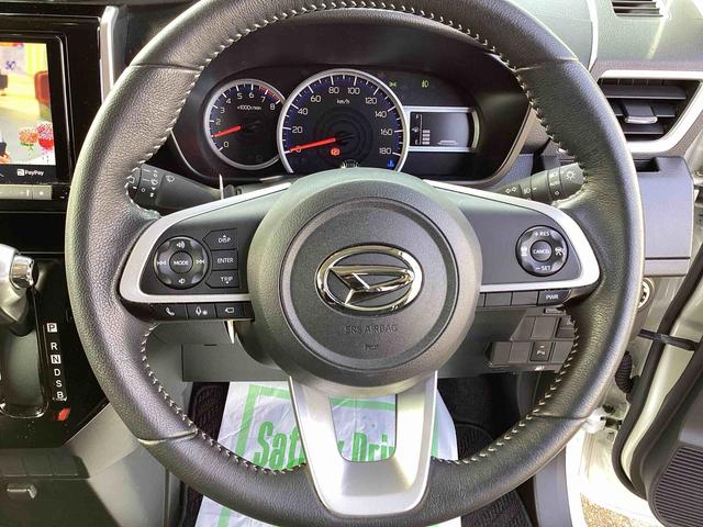 トールカスタムＧインパネシフト　プッシュスタートスイッチ　電子カードキー　カーナビ　バックモニター　ドラレコ　両側パワースライドドア　緊急ブレーキ　アルミホイール　ハイビームアシスト　ＡＢＳ（鹿児島県）の中古車