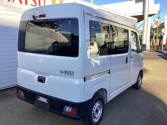 ハイゼットカーゴＤＸインパネシフト　ハイビームアシスト　レーンアシスト　両席エアバッグ　ＡＢＳ　両側スライドドア（鹿児島県）の中古車