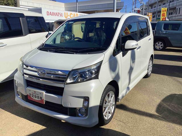 ムーヴカスタム　Ｘインパネシフト　プッシュスタートスイッチ　電子カードキー　カーナビ　アルミホイール　ＡＢＳ（鹿児島県）の中古車