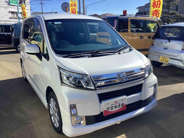 ムーヴカスタム　Ｘインパネシフト　プッシュスタートスイッチ　電子カードキー　カーナビ　アルミホイール　ＡＢＳ（鹿児島県）の中古車