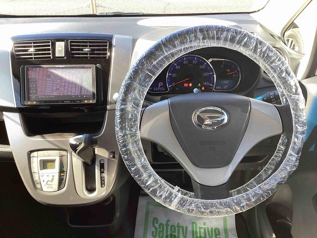 ムーヴカスタム　Ｘインパネシフト　プッシュスタートスイッチ　電子カードキー　カーナビ　アルミホイール　ＡＢＳ（鹿児島県）の中古車