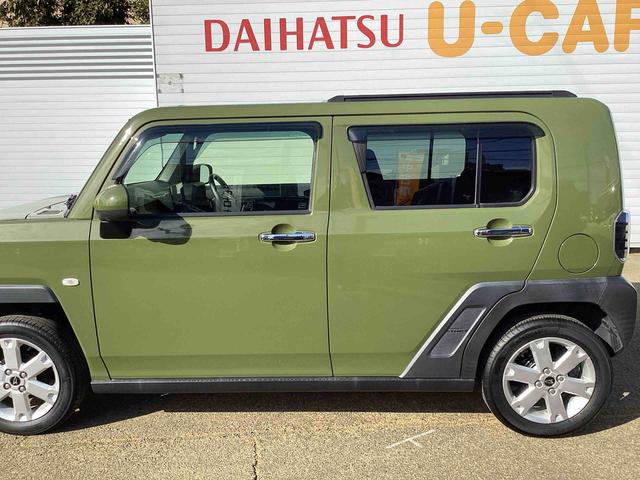 タフトＧ　クロムベンチャーインパネシフト　プッシュスタートスイッチ　電子カードキー　　ディスプレイオーディオ　スタイリッシュガラスルーフ　衝突被害軽減ブレ−キ　レーンキープ　ＡＢＳ（鹿児島県）の中古車