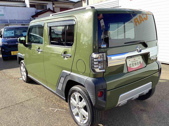 タフトＧ　クロムベンチャーインパネシフト　プッシュスタートスイッチ　電子カードキー　　ディスプレイオーディオ　スタイリッシュガラスルーフ　衝突被害軽減ブレ−キ　レーンキープ　ＡＢＳ（鹿児島県）の中古車