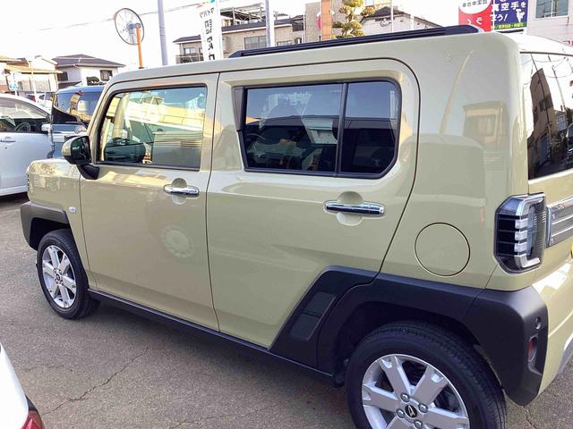 タフトG クロムベンチャーインパネシフト プッシュスタートスイッチ 電子カードキー 電動パーキングブレーキ ディスプレイオーディオ バックモニター 衝突被害軽減システム スタイリッシュガラスルーフ アルミホイール ABS(鹿児島県)の中古車