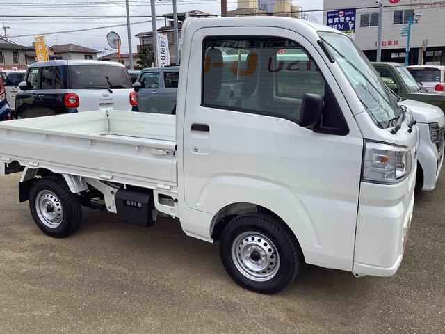 ハイゼットトラックスタンダード 農用スペシャルフロアCVT車 切り替え4WD ブレーキサポート 車線逸脱警報装置 オートハイビーム ABS パワーステアリング ダブルエアバッグ(鹿児島県)の中古車