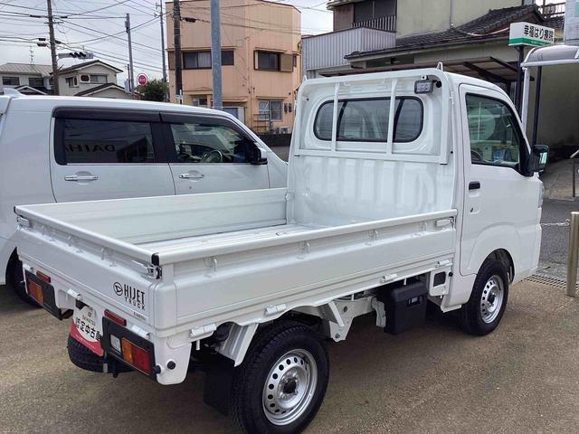 ハイゼットトラックスタンダード 農用スペシャルフロアCVT車 切り替え4WD ブレーキサポート 車線逸脱警報装置 オートハイビーム ABS パワーステアリング ダブルエアバッグ(鹿児島県)の中古車