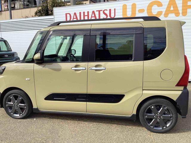 タントファンクロスターボターボエンジン　インパネシフト　プッシュスタートスイッチ　電子カードキー　電動パーキングブレーキ　両側自動スライドドア　車線逸脱警報　ＡＢＳ　オートマチックハイビーム（鹿児島県）の中古車