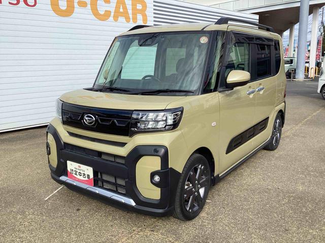 タントファンクロスターボターボエンジン　インパネシフト　プッシュスタートスイッチ　電子カードキー　電動パーキングブレーキ　両側自動スライドドア　車線逸脱警報　ＡＢＳ　オートマチックハイビーム（鹿児島県）の中古車