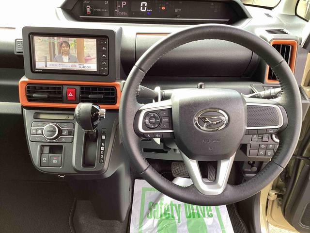 タントファンクロスターボターボエンジン　インパネシフト　プッシュスタートスイッチ　電子カードキー　電動パーキングブレーキ　両側自動スライドドア　車線逸脱警報　ＡＢＳ　オートマチックハイビーム（鹿児島県）の中古車