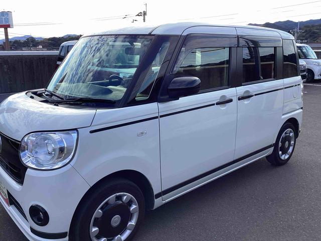 ムーヴキャンバスＧブラックアクセントＶＳ　ＳＡIIIインパネシフト　カーナビ　レーダーブレーキサポート　レーンキープアシスト　ＡＢＳ　オートエアコン　衝突被害軽減システム（鹿児島県）の中古車